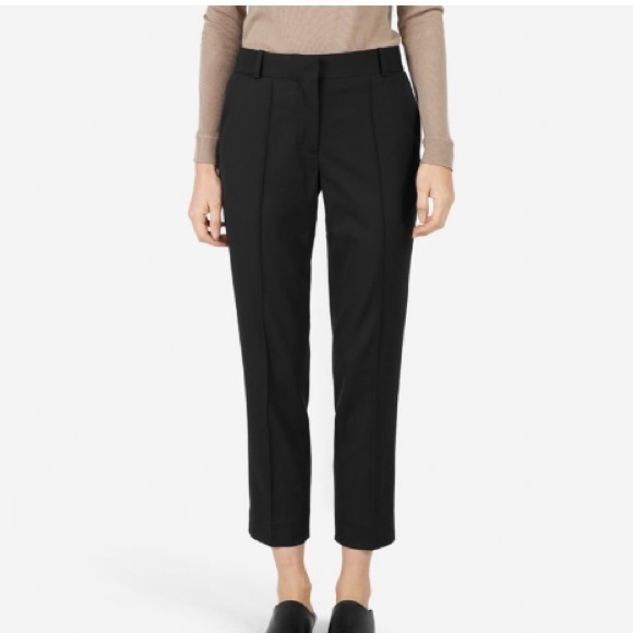 EVERLANE NWT Italian Goweave Crop Trouser - Picture 2 of 12